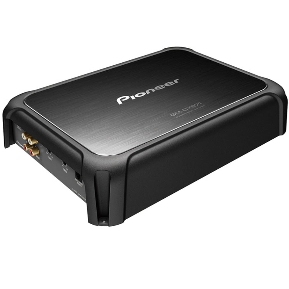 Pioneer GM-DX971 GM-DX971 2,400-Watt-Max 1-Channel Class D Amplifier with Wired Bass Boost Remote