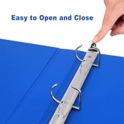 Pen + Gear 1-inch Durable Binder, Blue, 6 Pack