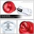 thumbnail image 3 of J2 Engineering J2-SK-010-RD Universal Fits 6-Speed Manual Transmission 2-Pc Ball Teardrop Style Shift Knob & Thread Adapters Red, 3 of 6