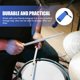 thumbnail image 1 of TABLETREANDS Bolsa Para Drumsticks De Tela Azul Con Correa Para Guardar Y Transportar Accesorios De Batería, 1 of 6