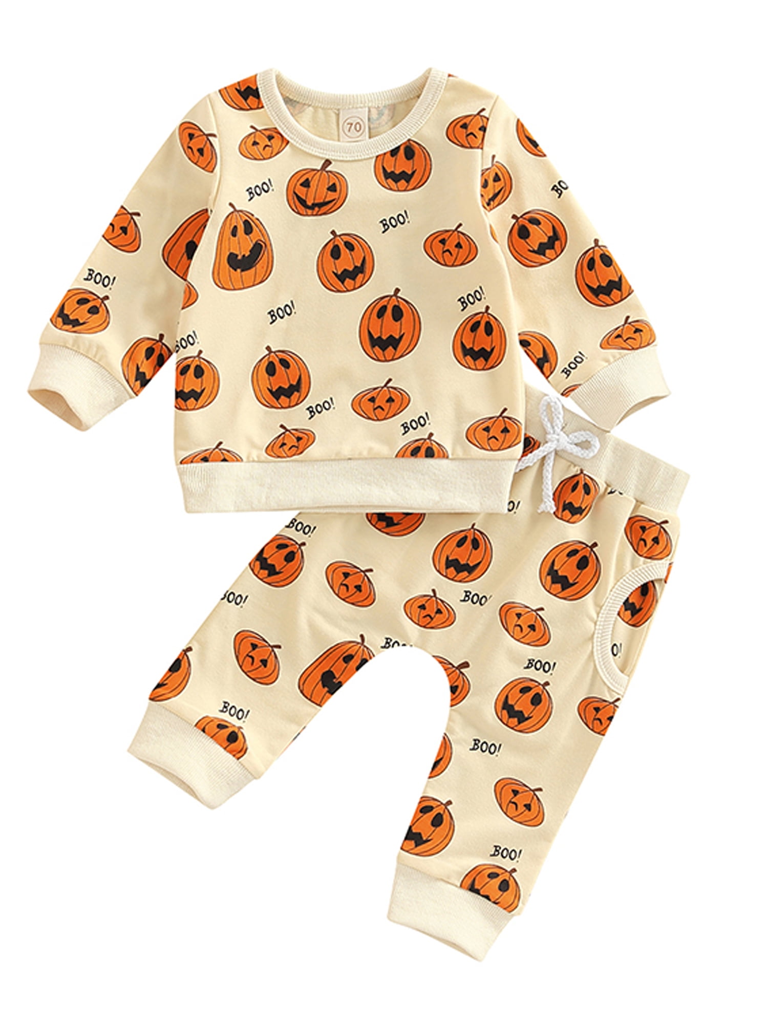 Toddler Kids Boys Girls Halloween sweatshirt Halloween outfit Clothing Unisex Kids Clothing Jumpers Hand Picked Pumpkin Sweater 