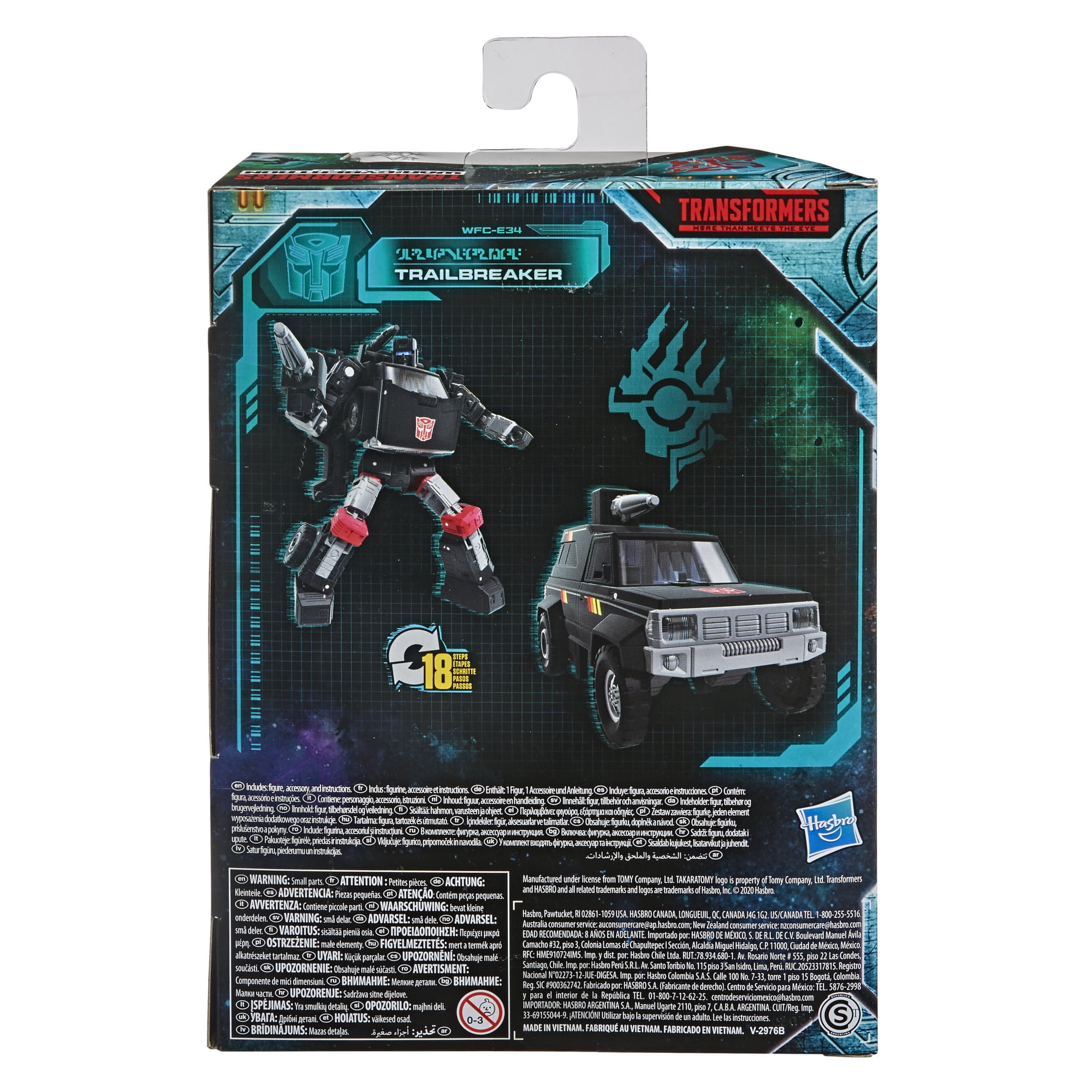 Transformers Generations War for Cybertron Deluxe WFC-E34 Trailbreaker Action Figure