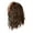 D-Light brown, variant on Wig for woman Wig extensions Water ripple half head cover Headband Short Cu