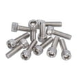 thumbnail image 3 of Juego de pernos de culata, 30 piezas Pernos de tornillo M6 Tornillos de cabeza hueca Pernos DI creados magistralmente, 3 of 14