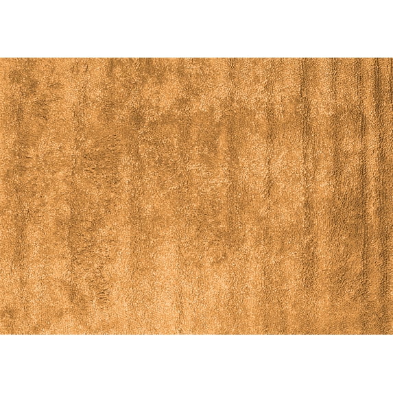 Ahgly Company Indoor Rectangle Abstract Orange Contemporary Area Rugs, 5' x 8'