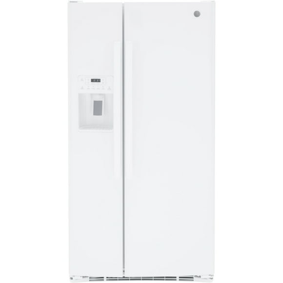 GE 23.2 Cu. Ft. Side-By-Side Refrigerator White - GSS23GGPWW