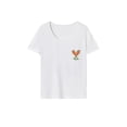 thumbnail image 2 of Camiseta para mujer Yinane ropa femenina de manga corta cuello redondo M, 2 of 7