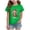 Green, variant on Xyant Toddler Christmas Shirts, Boys Girls Reindeer Merry Christmas Print Short Sleeve Xmas Graphic T Shirts Kids Holiday Casual Family Party Tee Tops, Size 3-4 Years