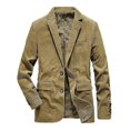thumbnail image 1 of Chaqueta deportiva de pana para hombre, estilo vintage, informal, para trabajo, 1 of 4