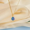 thumbnail image 5 of 3 Colors Geometric Charms Stainless SteelFlat Round Charms, 5 of 8