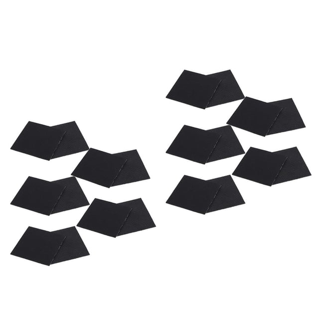 10 Pares de Almohadilla Protectora de Suela Autoadhesiva Hugo Parte Inferior Del negro