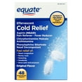 thumbnail image 2 of (2 pack) Equate Effervescent Cold Relief, 48 Tablets, Compare to Alka-Seltzer Plus® Cold Active Ingredients, 2 of 12