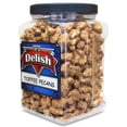 thumbnail image 3 of Gourmet Toffee Coated Pecans by Its Delish - 2.2 LBS Jumbo Reusable Container Jar - Sweet Crunchy Caramelized Pecan Nuts Snack, 3 of 5