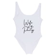 thumbnail image 4 of One Piece Swimsuit Women Tummy Control Swimsuits for Women Fashion Letter Printed Swimwear Sexy Bikini Swimwear Bath Sleeveless Backless Swimsuit, 4 of 4