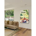 thumbnail image 4 of "Travel Poster Florida" Painting Print on Wrapped Canvas, 4 of 7