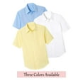 thumbnail image 5 of Boys Short Sleeve Casual Dress School Uniform Shirts (Big Boys, Little Boys), 5 of 7
