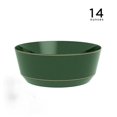 thumbnail image 1 of 14 Oz. Round Emerald • Gold Plastic Bowls | 10 Pack, 1 of 1
