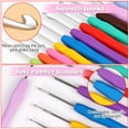 thumbnail image 2 of 14Pcs Ergonomic Crochet Hooks Set with Case for Arthritic Hands Size 2mm to 10mm Gift for Women/Mom, 2 of 7