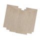 thumbnail image 4 of 6 paneles acústicos para reducción de ruido, paneles de pared insonorizados y absorbentes de sonido. Color camel claro, 4 of 9