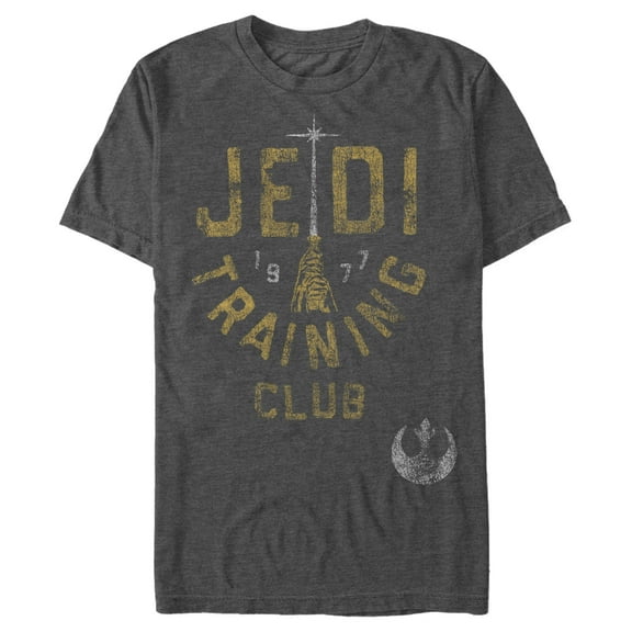 Men's Star Wars Jedi Training Club Graphic Tee Charcoal Heather 2X Large