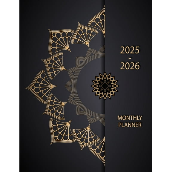 Monthly Planner 2025 2026, (Paperback)