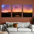 thumbnail image 6 of SHANXI Beautiful and sunset sky clouds Canvas Wall Art Decor Pictures for Bedroom Wall Decor Above Bed Living Room Wall Decoration Bathroom Office Artwork 12"x16"x3pcs, 6 of 6