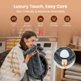 thumbnail image 6 of BOB AND BRAD Heating Pad for Neck, Shoulders and Back, Electric Heat Pad, Edge-Weighted Design, Fast Heating, Gift for Women Men 24"x33", 6 of 10