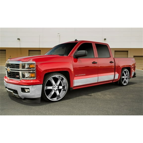 ICI (Innovative Creations) T2235-304M Rocker Panel Molding Fits select: 2011 ,2013 CHEVROLET SILVERADO K1500 LT