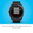 thumbnail image 6 of Garmin fēnix 7X Pro Solar, Multisport GPS Smartwatch, Built-in Flashlight, Solar Charging Capability, Black, 6 of 6