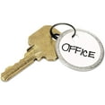 thumbnail image 2 of Metal Rim Key Tags by Avery Durable Metal Rim Key Ring Keychain, White, 50, 2 of 5