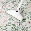 thumbnail image 3 of LOKHOM 4'x 6' Floral Washable Area Rugs for Living Room, Non Slip Low Pile Floor Carpet Soft Distressed Rug for Bedroom, Dining Room, Green, 3 of 9