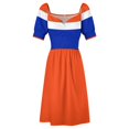 thumbnail image 4 of Mint Julep minifalda Florida Sunset vestido de manga corta vestidos largos para mujer vestido de mujer vestido largo de verano para mujer, 4 of 6