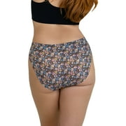 No Boundaries Bikini Moderate Absorbency Period Underwear, 2-Pack, Women’s XS-XXL