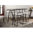 thumbnail image 2 of LumiSource Fuji Stacker 26" Fixed-Height Counter Stool - Set of 3, 2 of 6
