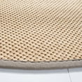thumbnail image 4 of Safavieh Natural Fiber Jovana Solid Area Rug, Maize/Gray, 8' x 8' Round, 4 of 12