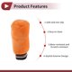 thumbnail image 4 of Protector de pomo de cambio de coche universal Unique Bargains, cubierta de pomo de cambio, cubierta de freno de mano, cubierta de pomo de cambio de felpa naranja, 4 of 7