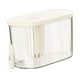 thumbnail image 4 of Dispensador de bebidas heladas para refrigerador Dispensador de bebidas con grifo para leche Inicio beige, 4 of 9