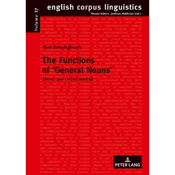 English Corpus Linguistics: The Functions of (Hardcover)