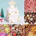 thumbnail image 5 of 24 cajas de dulces navideñas, preciosas cajas de regalo vacías de papel kraft, cajas de obsequios navideños para niños en Navidad, 5 of 5
