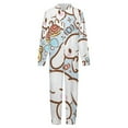 thumbnail image 4 of Cinnamoroll Hooded Union Suit Pajama Soft Comfy PJs Sleepwear, 4 of 7