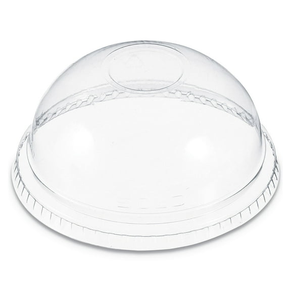 Dart Plastic Dome Lid Fits 6-22 oz. Cups Clear 1000/Carton DNR662