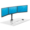 thumbnail image 4 of Mount-It! Triple Monitor Desk Mount, Fits 24"-32" Monitors, Full Motion Stand, Ergonomic, 4 of 10