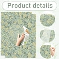 thumbnail image 3 of Vintage Floral Green Tissue Paper - Natural Retro Party Decor & Gift Wrapping Supplies, 3 of 7
