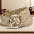 thumbnail image 3 of Women's Fashion Woven Belts - Glitter Braided Belts for Dresses Jeans and Pants - Stylish and Versatile Accessories for Every Occasion, 3 of 4