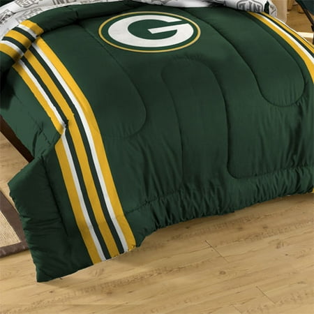 nfl green bay packers football twin full bed comforter set nfl green bay packers football twin full bed comforter set