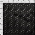 thumbnail image 2 of oneOone Georgette Viscose Fabric Dot & Face Dog Printed Craft Fabric BTY 42 Inch Wide, 2 of 4