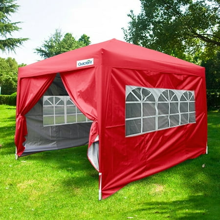 Quictent Silvox Waterproof 10x10 EZ Pop Up Canopy Tent ...