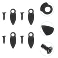 thumbnail image 4 of Picture Frame Turn Kit Hanging Button Photo Fasteners Clips Backing Screws Frames Hanger Black Buttons Heavy Duty, 4 of 7