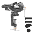 thumbnail image 1 of Tornillo de Banco Universal BLOOSOM Cabeza Giratoria 80mm, 1 of 5