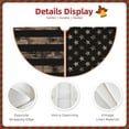 thumbnail image 5 of Bingfone Christmas Tree Skirt Mat Christmas Decoration Interior 30"-American Flag With Desert Camouflage, 5 of 8